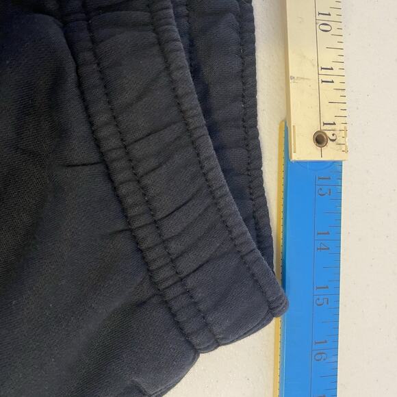 Nike Men L Sweatpants Jogger Black Athletic Active Outdoor Hiking Pants Y2K Logo - Picture 3 of 11